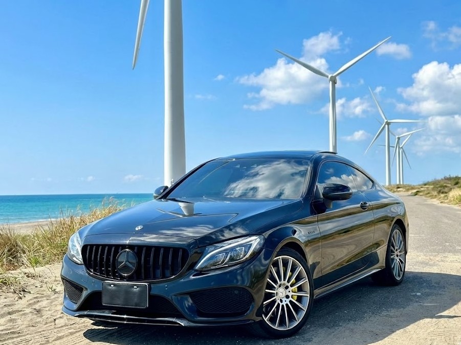 台中租車 賓士 C43 AMG 黑武士 性能車出租 - 強運租車