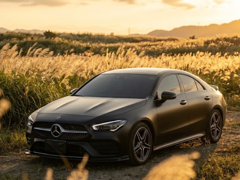 台中租車 賓士 CLA250 消光黑 AMG - 強運租車