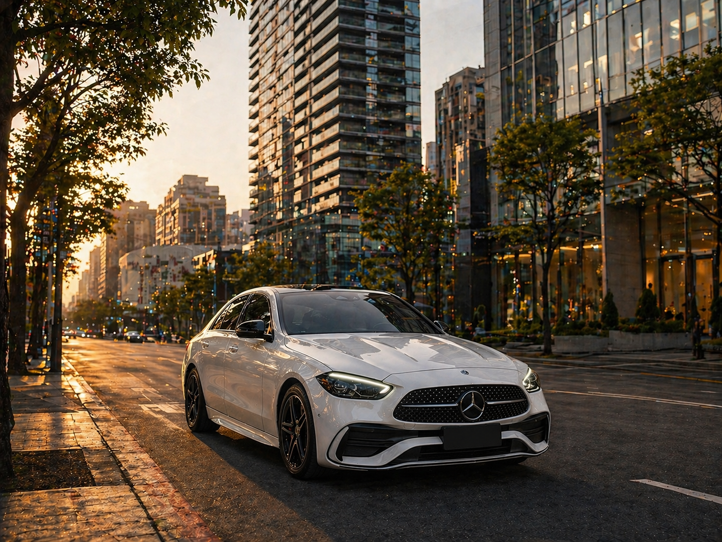 Mercedes-Benz C300 (W206) 白